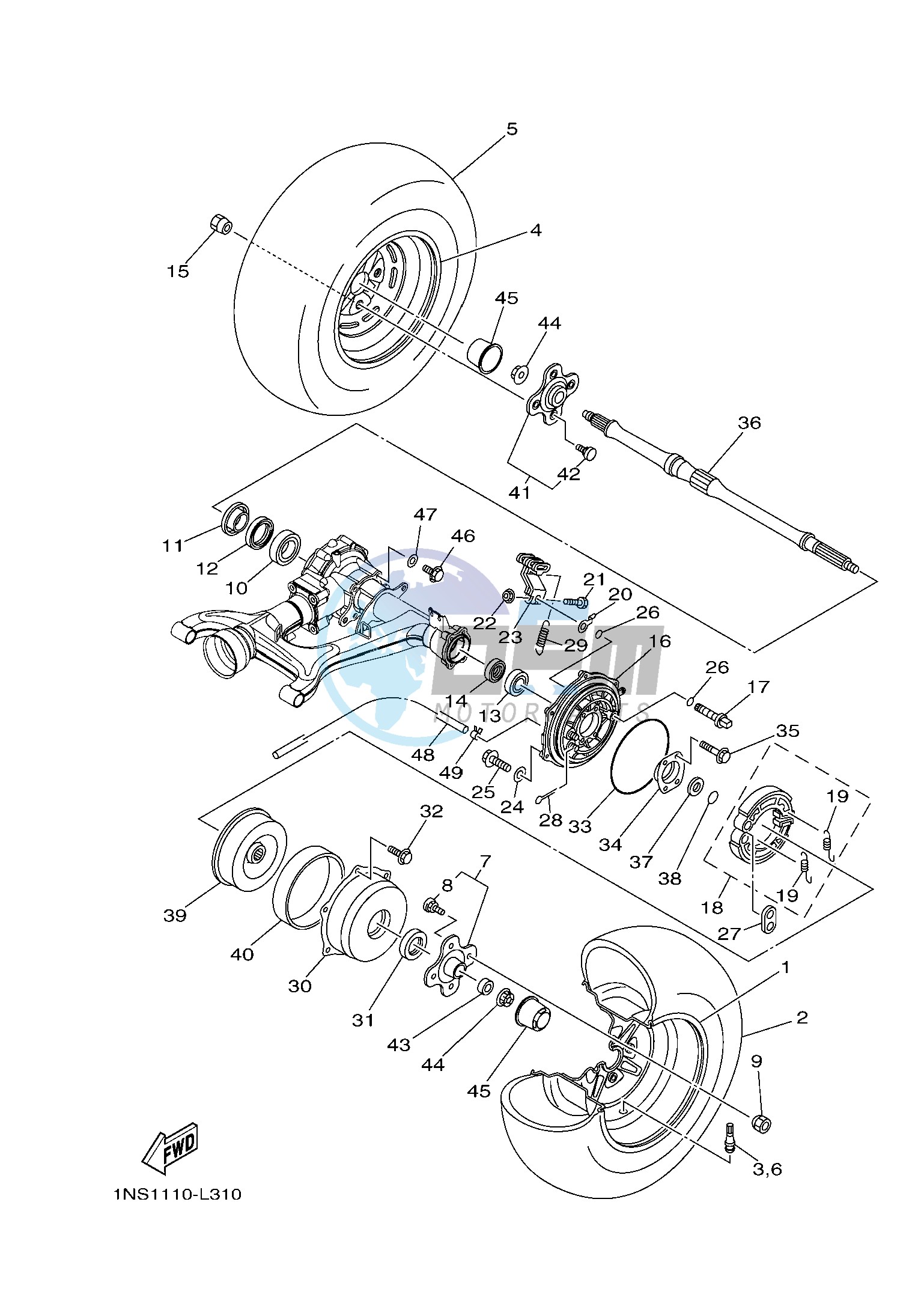 REAR WHEEL