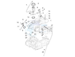 SPRINT 125 4T 3V IE NOABS E2-E3 (APAC) drawing Fuel tank