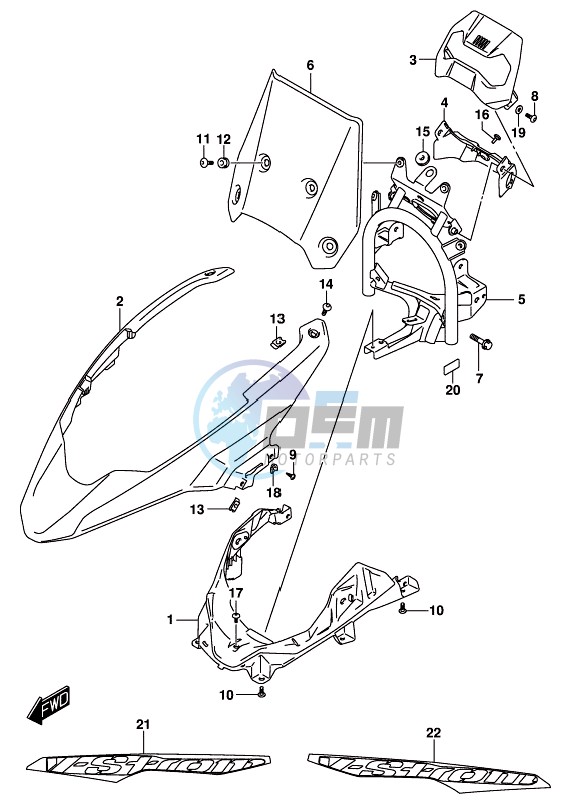 COWLING BODY