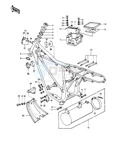 G4 TR (D-E) 100 drawing FRAME_FRAME FITTINGS -- 74-75- -