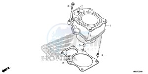 TRX420FA2G TRX420F Europe Direct - (ED) drawing CYLINDER