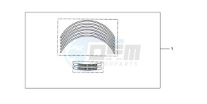 CB600F39 Europe Direct - (ED / ST) drawing KIT WHEEL STICKER