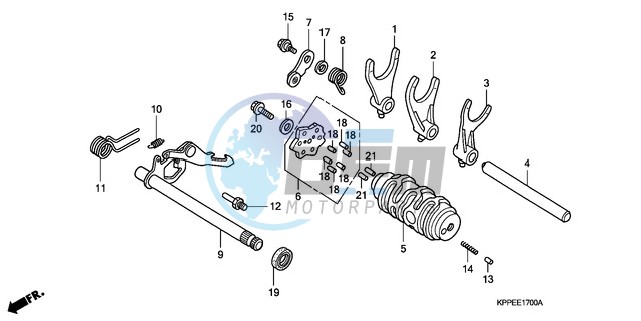 GEAR SHIFT DRUM