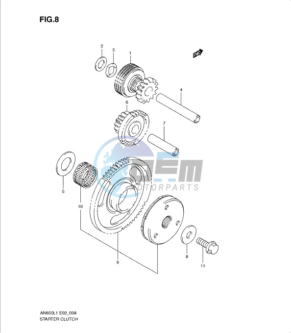 STARTER CLUTCH