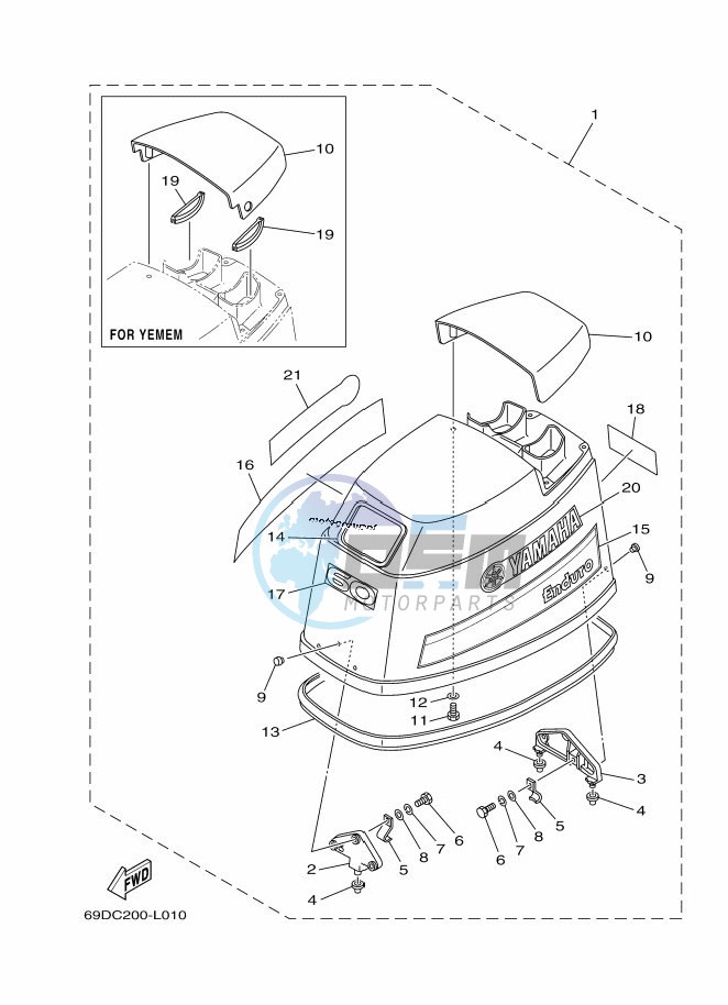 TOP-COWLING