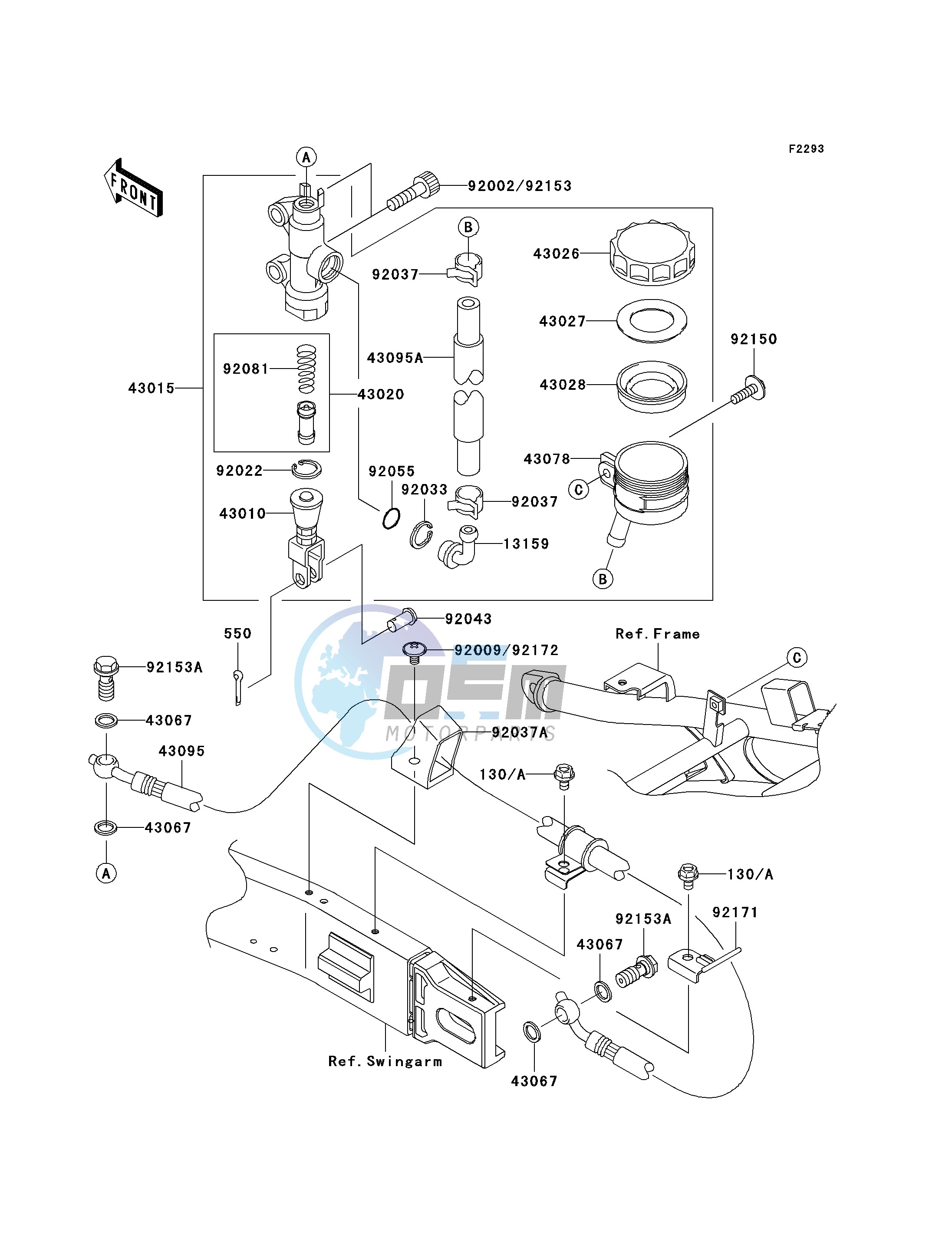 REAR MASTER CYLINDER