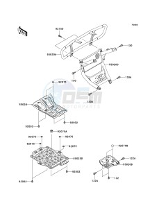 KVF 650 A [PRAIRIE 650 4X4] (A2) [PRAIRIE 650 4X4] drawing GUARD-- S- -