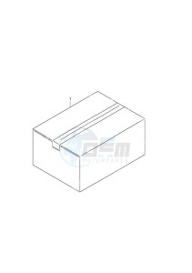 DF 9.9A drawing Remote Control Parts