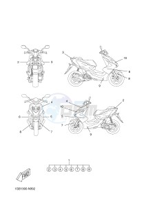 NS50F AEROX 4 (1GB3 1GB3 1GB3) drawing GRAPHIC & EMBLEM