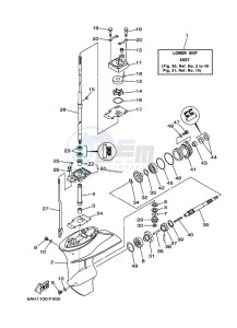 F20ELR-2010 drawing LOWER-CASING-x-DRIVE-1