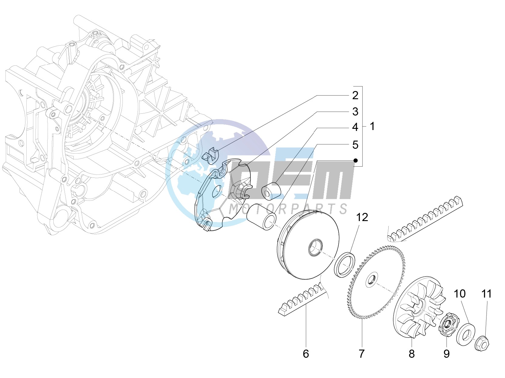 Driving pulley