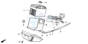 PK50S drawing BATTERY (PK50MS/SMS)