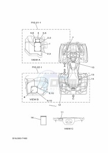 YFM700FWBD KODIAK 700 EPS (B5KS) drawing EMBLEM & LABEL 1