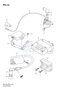 GN125 (E2) drawing ELECTRICAL