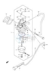 DF 6 drawing Carburetor