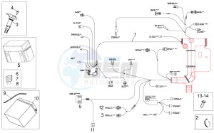 Dorsoduro 1200 (EMEA, APAC, NAFTA) (CND, EU, K, RU, USA, V) drawing Electrical system I