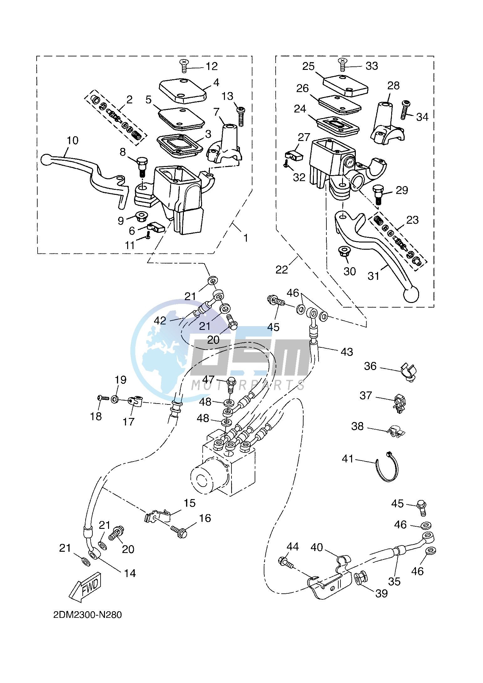 STEERING HANDLE & CABLE