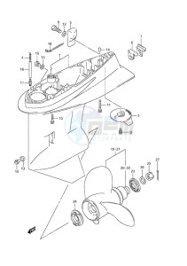 DF 140A drawing Gear Case (C/R)