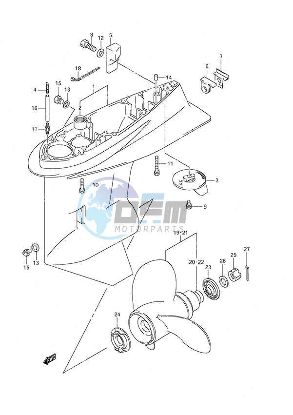 Gear Case (C/R)