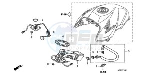 CB1000RA9 UK - (E / ABS MPH) drawing FUEL PUMP