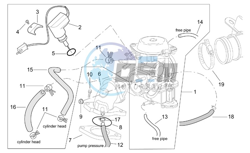 Carburettor cpl