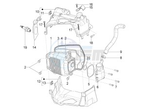 Typhoon 125 4T 2V E3 (NAFTA) USA drawing Cylinder head cover