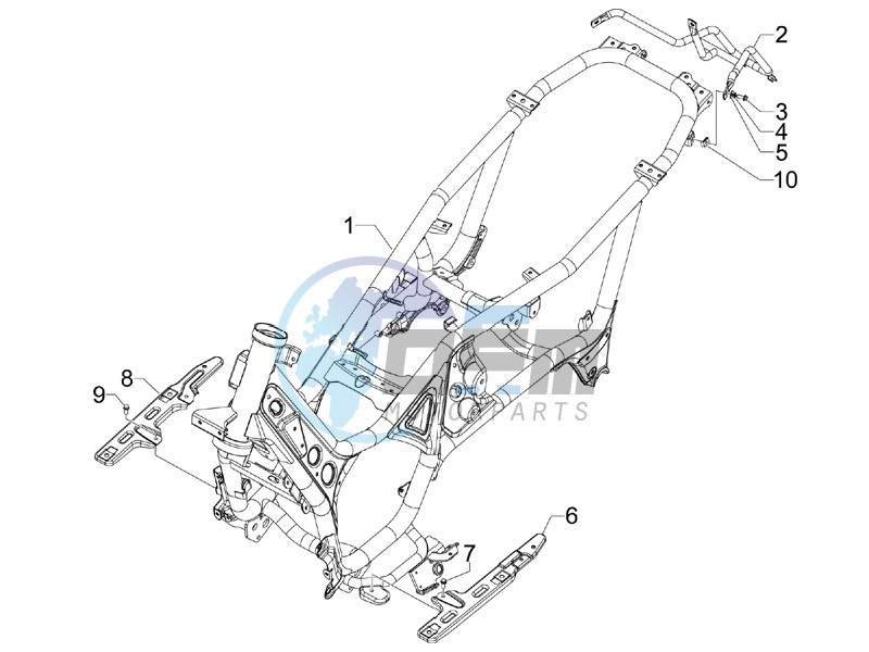 Frame bodywork