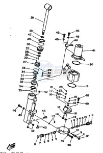 50ETN drawing POWER-TILT-ASSEMBLY