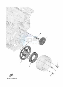 TRACER 9 GT MTT890D (BAPV) drawing STARTER