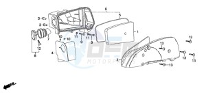 SZX50S X8R-S drawing AIR CLEANER