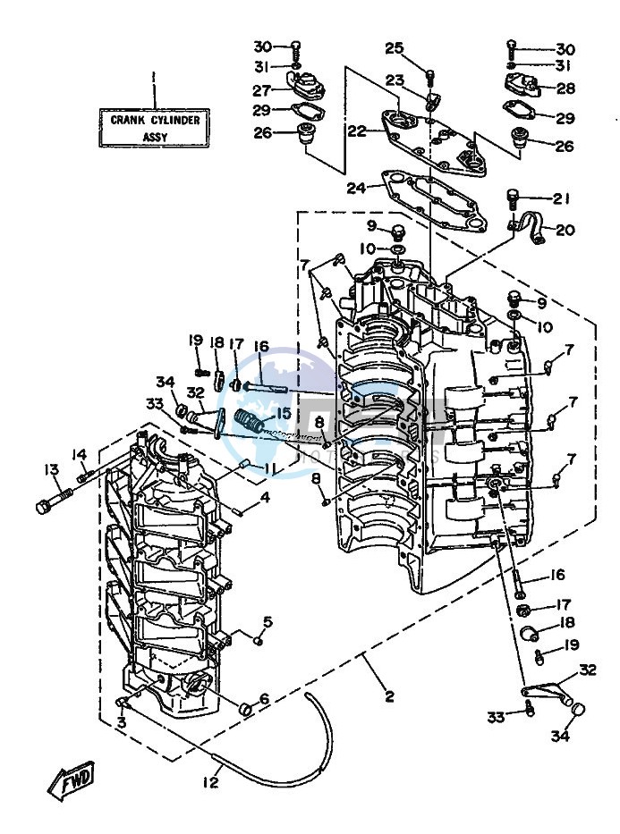 CYLINDER--CRANKCASE-1