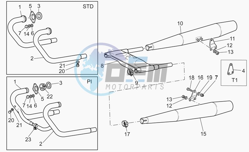 Exhaust unit