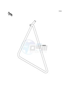 KX85 / KX85 II KX85A9F EU drawing Stand(s)