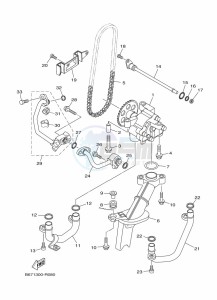 MT-10 MTN1000 (B67X) drawing OIL PUMP