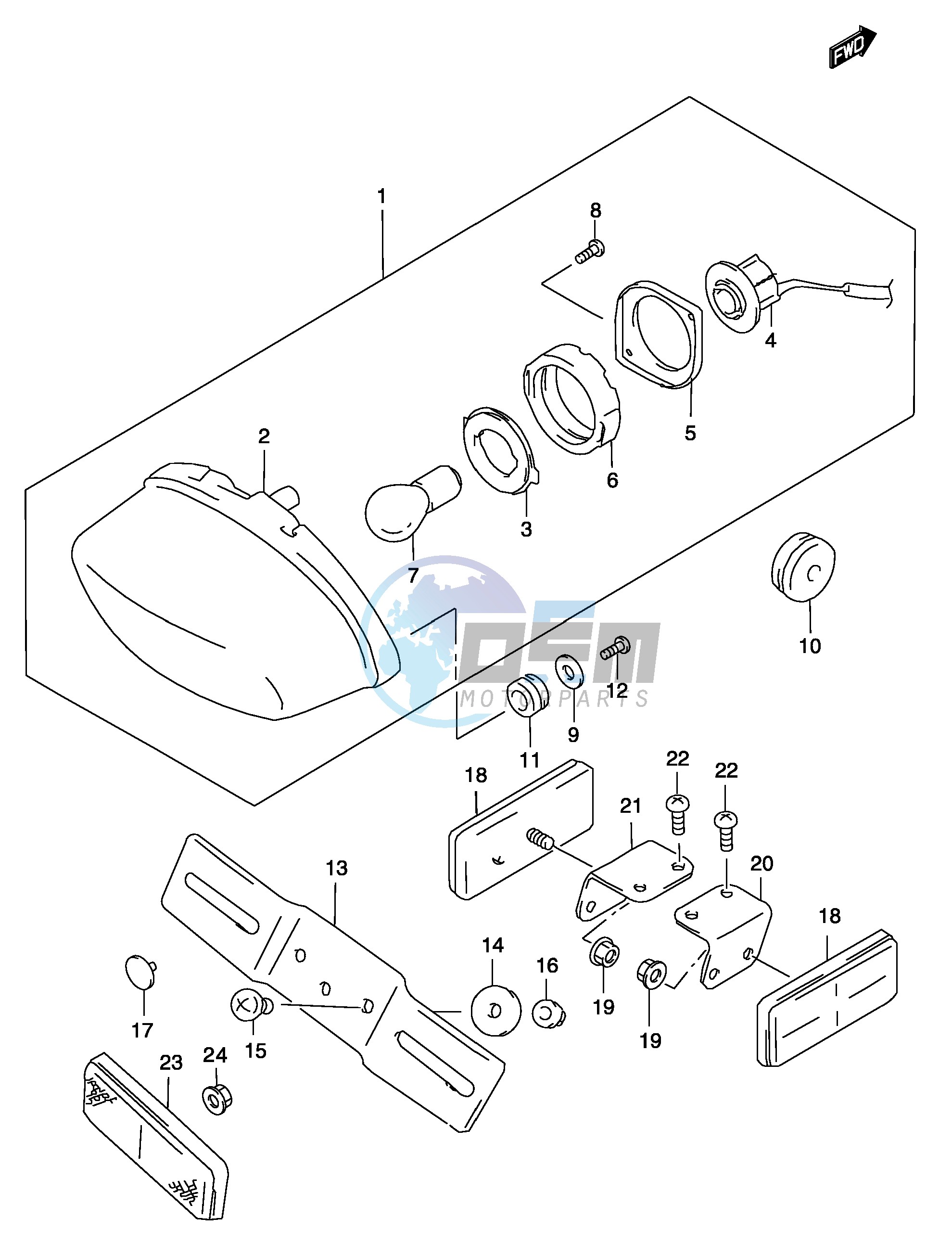 REAR COMBINATION LAMP