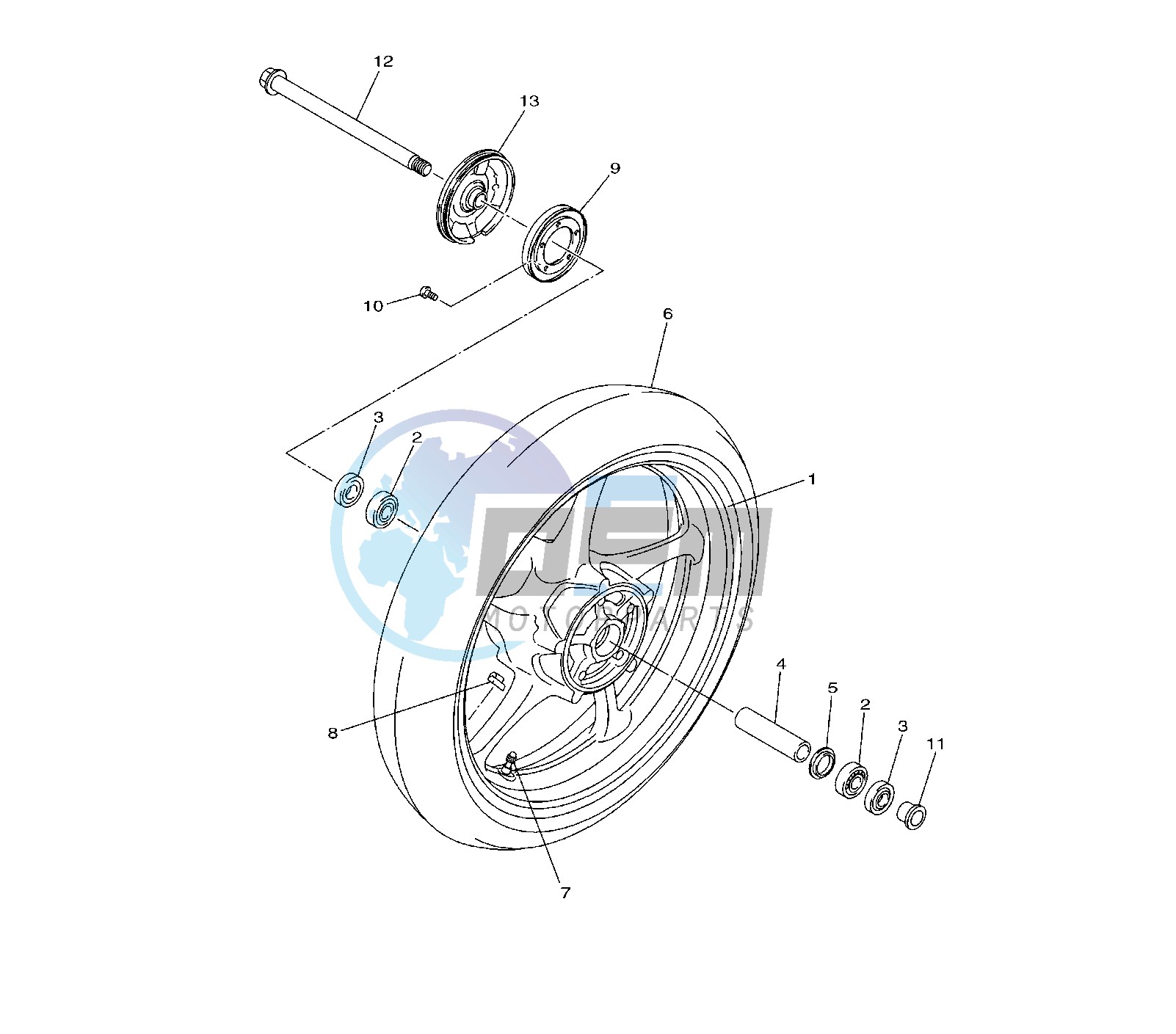 FRONT WHEEL