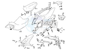 GPR - 50 CC VTHVXA00 2T drawing REAR BODY