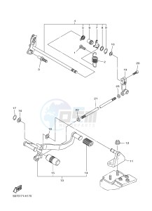 XVS950A (26P6) drawing SHIFT SHAFT