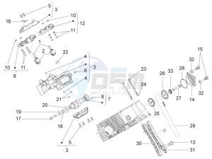 Eldorado 1400 1380 USA drawing RH cylinder timing system