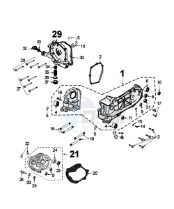 KISBEE SLN drawing CRANKCASE