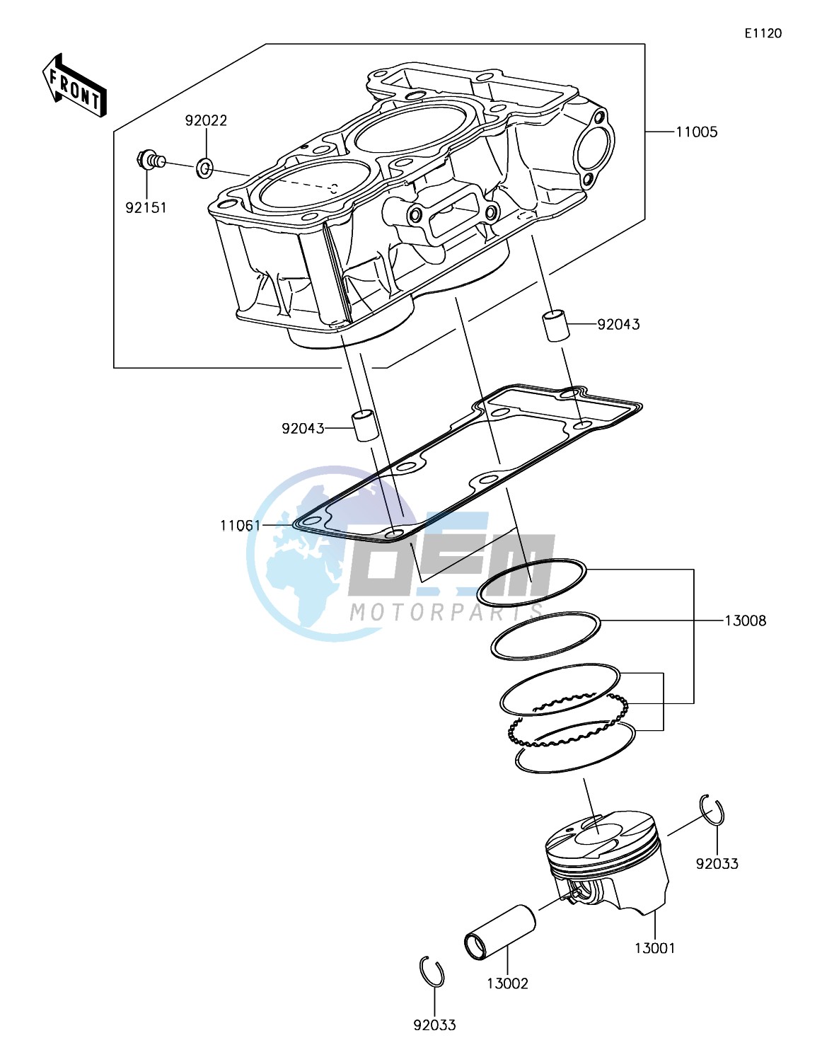 Cylinder/Piston(s)