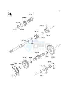 KAF 620 P [MULE 4000] (P9F-PAF) PAF drawing TRANSMISSION