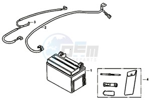 ORBIT III 50 25KMH (L8) NL drawing BATTERY / TOOLKIT