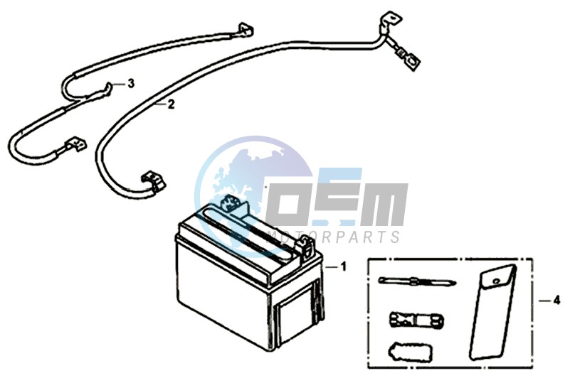 BATTERY / TOOLKIT