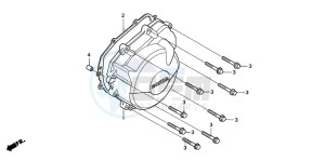 CBR600F drawing GENERATOR COVER