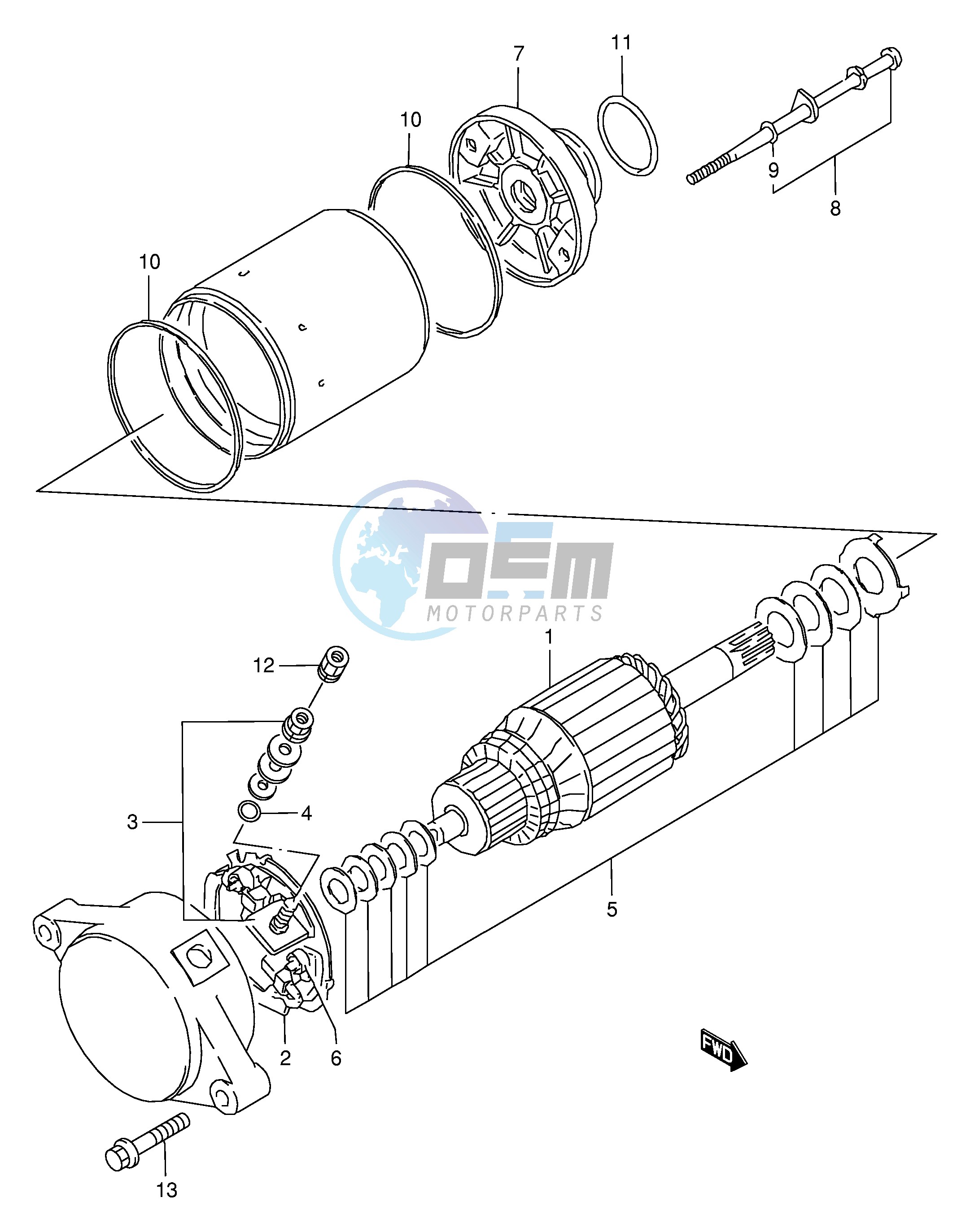 STARTING MOTOR