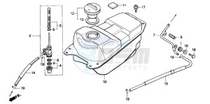 PK50S WALLAROO drawing FUEL TANK