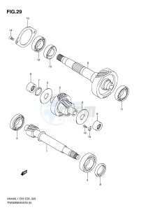 AN400 (E03) Burgman drawing TRANSMISSION (2)