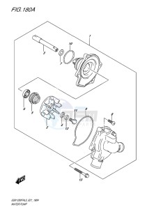 GSX-1250F ABS EU drawing WATER PUMP