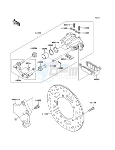 VN900_CLASSIC VN900B7F GB XX (EU ME A(FRICA) drawing Rear Brake